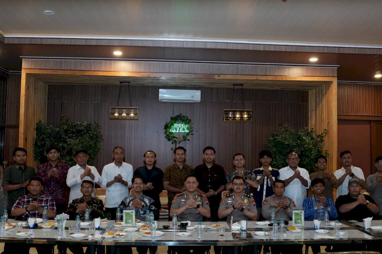 Kapolresta Sidoarjo Silaturahmi dengan Ormek dan BEM, Perkuat Sinergi Jaga Kamtibmas