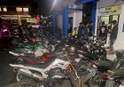Polres-Blitar-Kota-Jaring-44-Motor-Berknalpot-Tidak-Sesuai-Spektek
