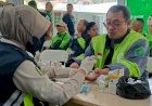 Senyum-Ceria-Driver-Ojol-Dapat-Layanan-Kesehatan-Gratis-dari-Polresta-Malang-Kota-Jelang-Hari-Bhayangkara-ke--79