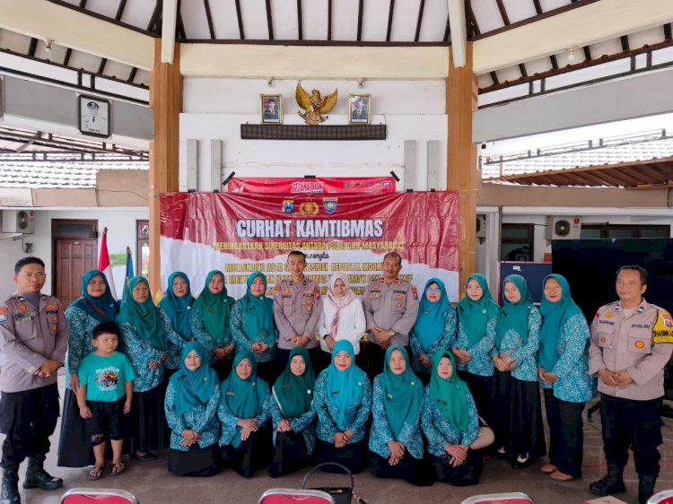 Curhat Kamtibmas Polresta Sidoarjo, Serap Aspirasi Warga Desa Ketegan