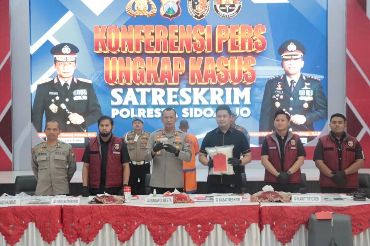 Polresta Sidoarjo Gagalkan Penyelundupan Benih Lobster ke Singapura