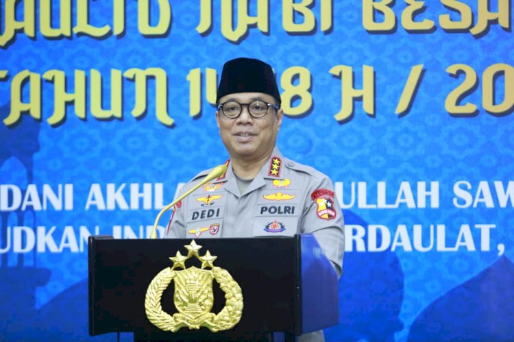 Maulid Nabi di Masjid Al-Ikhlas, Wakapolri Ajak Doa Bersama untuk Keselamatan Negeri